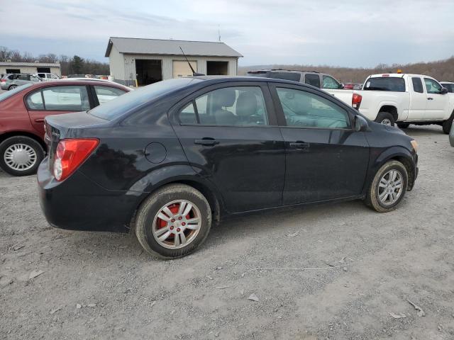 1G1JA5SHXC4177386 - 2012 CHEVROLET SONIC LS BLACK photo 3