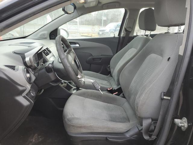 1G1JA5SHXC4177386 - 2012 CHEVROLET SONIC LS BLACK photo 7