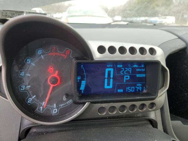 1G1JA5SHXC4177386 - 2012 CHEVROLET SONIC LS BLACK photo 9