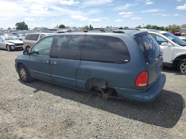 2B4GP44R6YR628587 - 2000 DODGE GRAND CARA SE TEAL photo 2