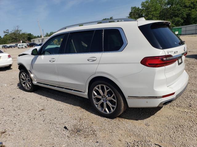 5UXCW2C07L9A03739 - 2020 BMW X7 XDRIVE40I WHITE photo 2