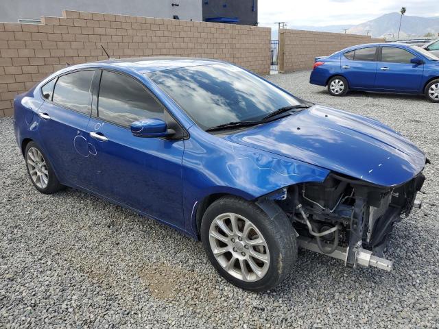 1C3CDFCA0DD323895 - 2013 DODGE DART LIMITED BLUE photo 4