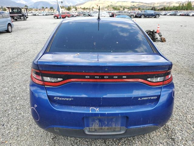 1C3CDFCA0DD323895 - 2013 DODGE DART LIMITED BLUE photo 6