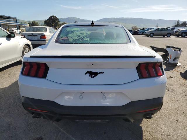 1FA6P8TH0R5128301 - 2024 FORD MUSTANG WHITE photo 6