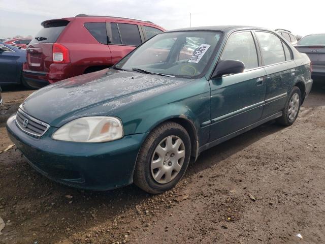 2HGEJ6615XH513466 - 1999 HONDA CIVIC BASE GREEN photo 1