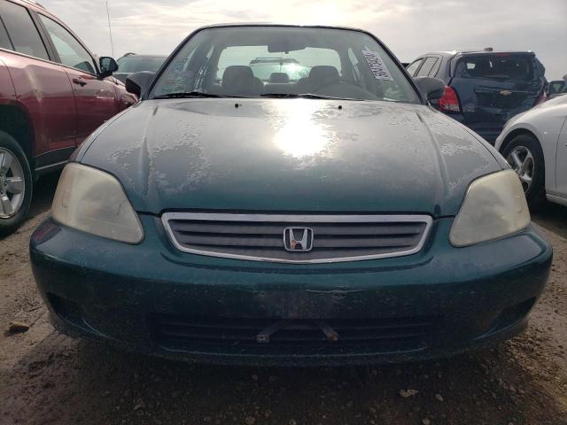 2HGEJ6615XH513466 - 1999 HONDA CIVIC BASE GREEN photo 5