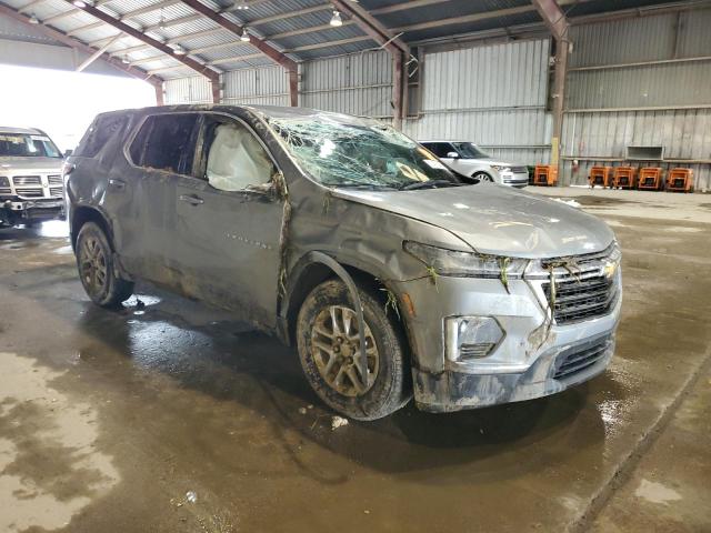 1GNERFKW7PJ115450 - 2023 CHEVROLET TRAVERSE LS GRAY photo 4