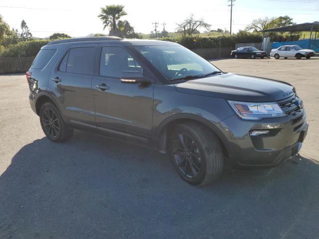 1FM5K8D86JGA81265 - 2018 FORD EXPLORER XLT CHARCOAL photo 4