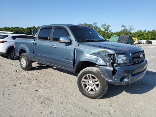 5TBET34146S529046 - 2006 TOYOTA TUNDRA DOUBLE CAB SR5 BLUE photo 4