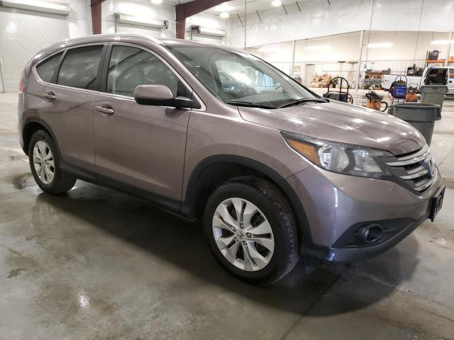 5J6RM4H71DL050361 - 2013 HONDA CR-V EXL BROWN photo 4