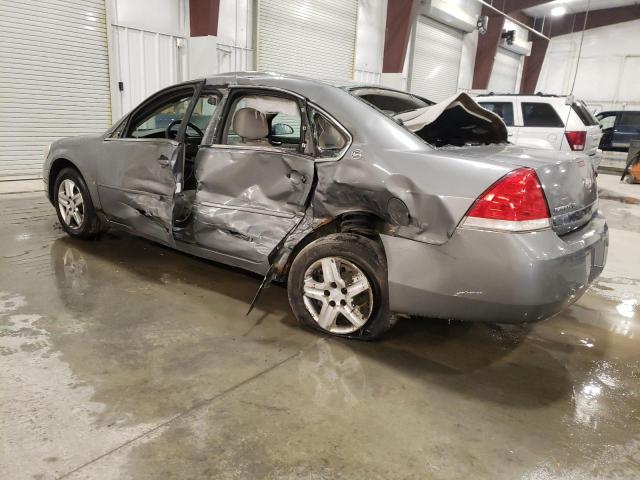 2G1WT58K569279473 - 2006 CHEVROLET IMPALA LT GRAY photo 2