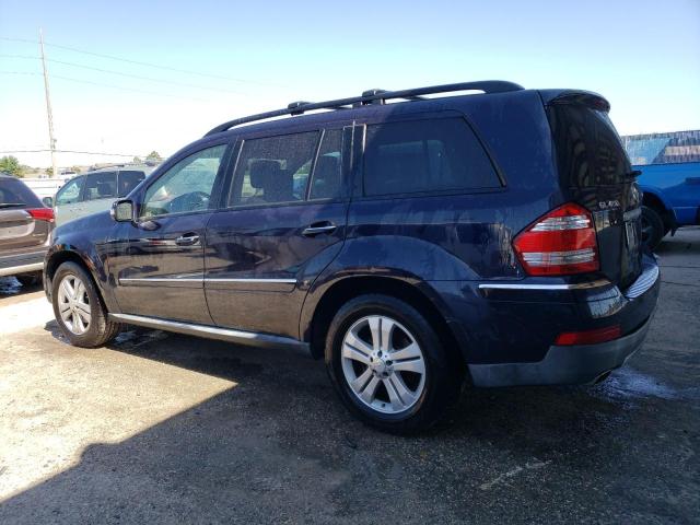 4JGBF71E78A411505 - 2008 MERCEDES-BENZ GL 450 4MATIC BLUE photo 2