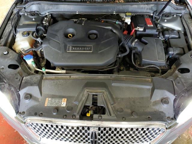 3LN6L5E96HR600809 - 2017 LINCOLN MKZ RESERVE ნაცრისფერი ფოტო 11