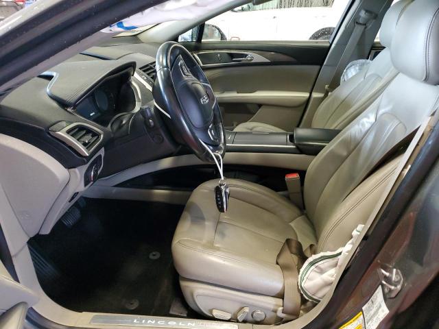 3LN6L5E96HR600809 - 2017 LINCOLN MKZ RESERVE ნაცრისფერი ფოტო 7