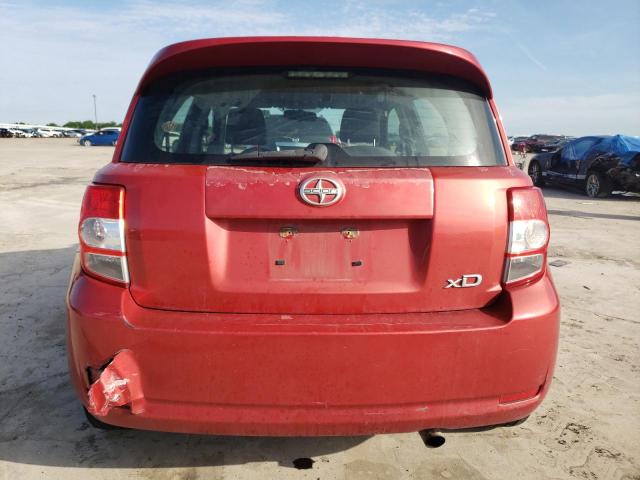 JTKKU10428J002448 - 2008 TOYOTA SCION XD RED photo 6