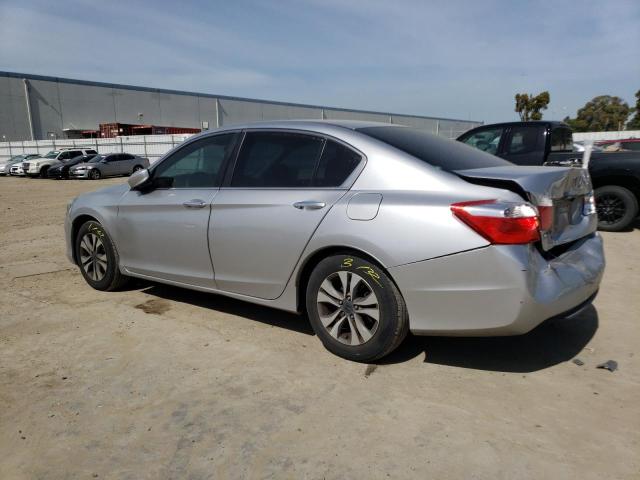 1HGCR2F34DA204480 - 2013 HONDA ACCORD LX SILVER photo 2