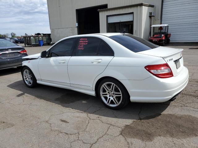 WDDGF56X88R037972 - 2008 MERCEDES-BENZ C 350 WHITE photo 2