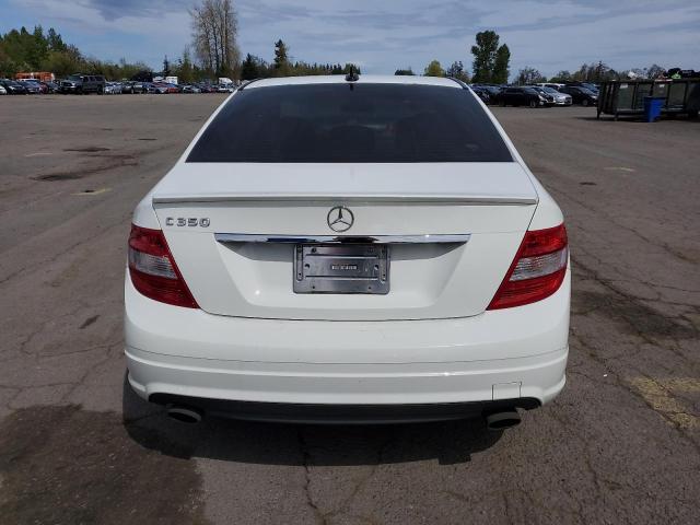 WDDGF56X88R037972 - 2008 MERCEDES-BENZ C 350 WHITE photo 6