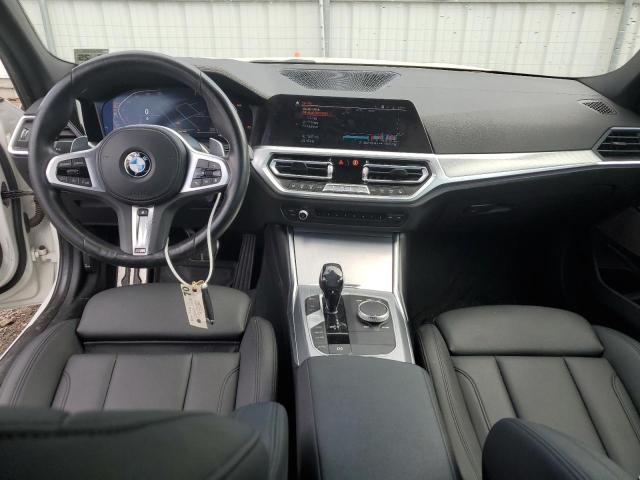 3MW5R7J06L8B27040 - 2020 BMW 330XI WHITE photo 8