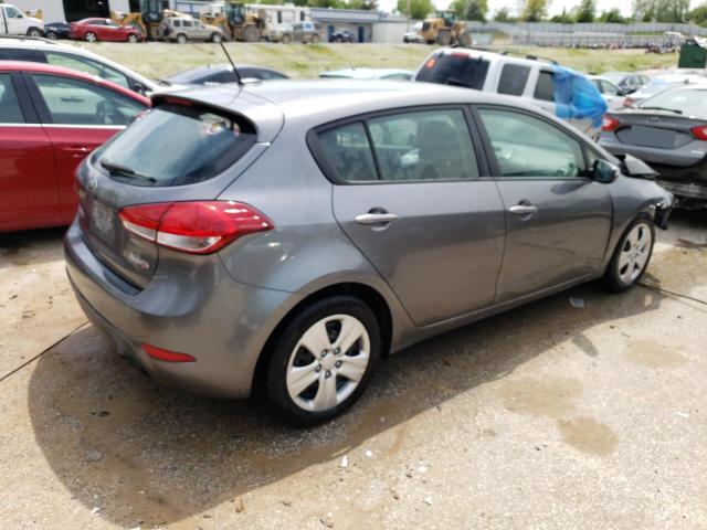 KNAFK5A8XG5621813 - 2016 KIA FORTE LX GRAY photo 3