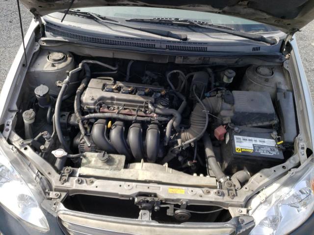 JTDBR32E830048844 - 2003 TOYOTA COROLLA CE SILVER photo 11