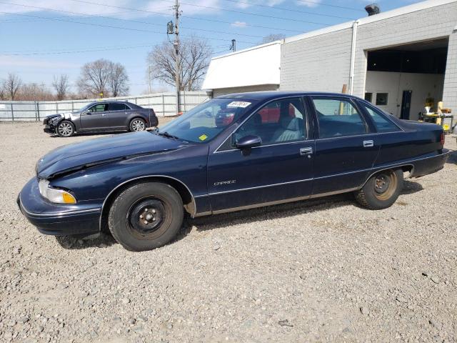 1G1BL53E3MW202685 - 1991 CHEVROLET CAPRICE 4D BLUE photo 1