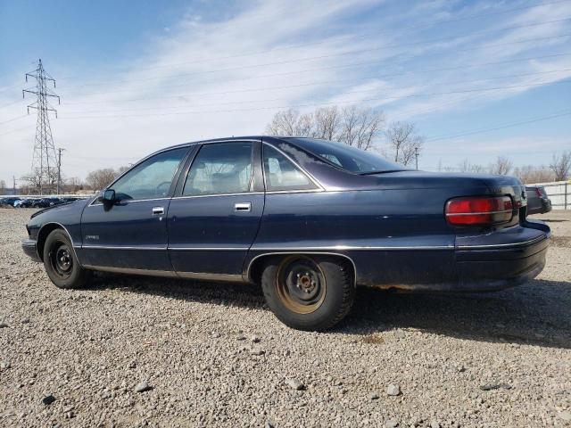 1G1BL53E3MW202685 - 1991 CHEVROLET CAPRICE 4D BLUE photo 2