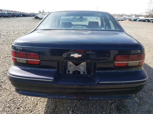 1G1BL53E3MW202685 - 1991 CHEVROLET CAPRICE 4D BLUE photo 6