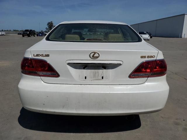 JTHBA30GX65155136 - 2006 LEXUS ES 330 WHITE photo 6