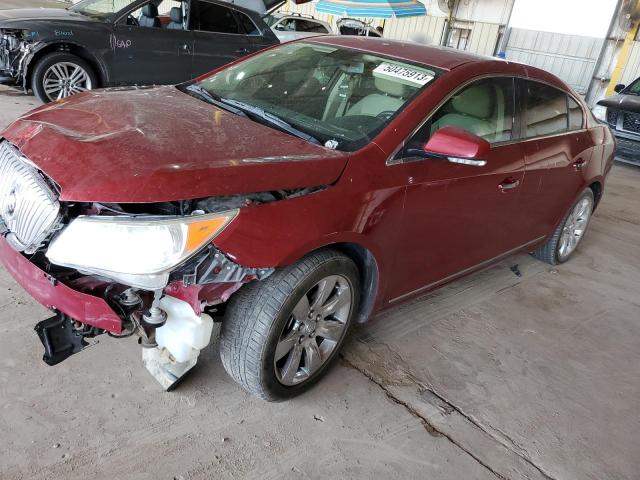 1G4GE5ED6BF315938 - 2011 BUICK LACROSSE CXS RED photo 1