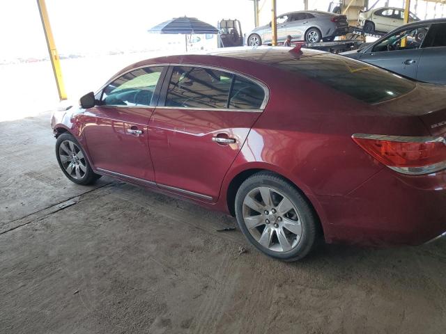 1G4GE5ED6BF315938 - 2011 BUICK LACROSSE CXS RED photo 2