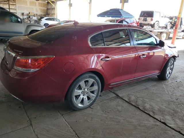 1G4GE5ED6BF315938 - 2011 BUICK LACROSSE CXS RED photo 3