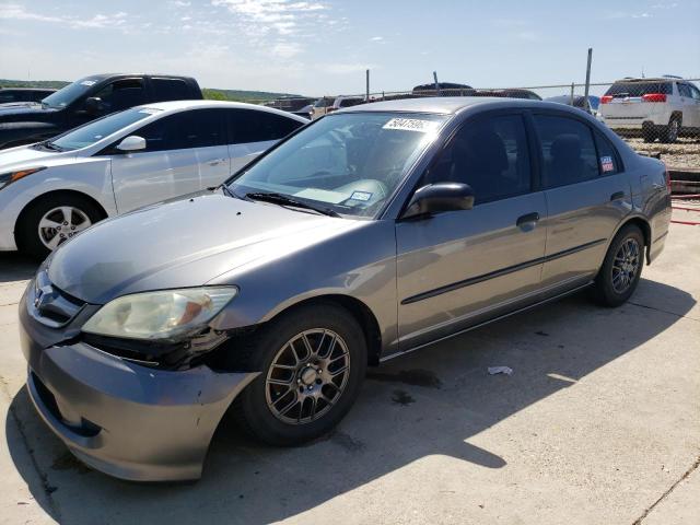 2HGES163X5H625100 - 2005 HONDA CIVIC DX VP Boz foto 1