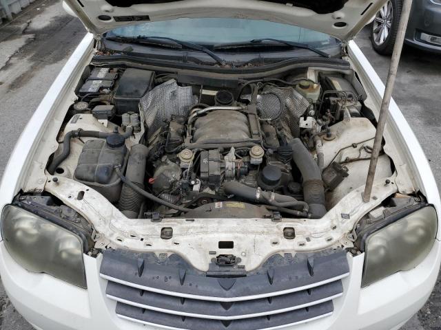 1C3AN69L84X009794 - 2004 CHRYSLER CROSSFIRE LIMITED WHITE photo 11