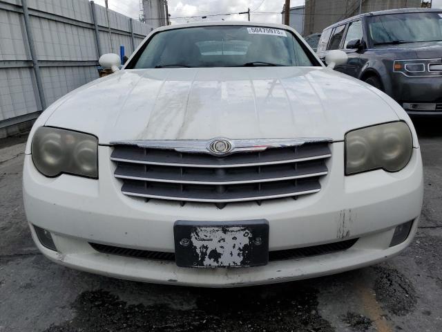 1C3AN69L84X009794 - 2004 CHRYSLER CROSSFIRE LIMITED WHITE photo 5