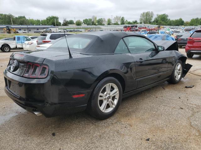 1ZVBP8EMXE5300084 - 2014 FORD MUSTANG BLACK photo 3