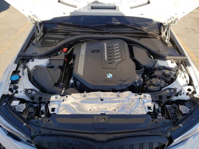 3MW5U7J07N8C74808 - 2022 BMW M340I WHITE photo 11