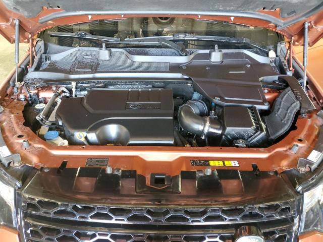 SALCR2RX9JH748496 - 2018 LAND ROVER DISCOVERY HSE ORANGE photo 12