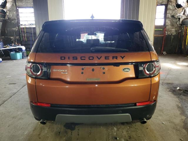 SALCR2RX9JH748496 - 2018 LAND ROVER DISCOVERY HSE ORANGE photo 6