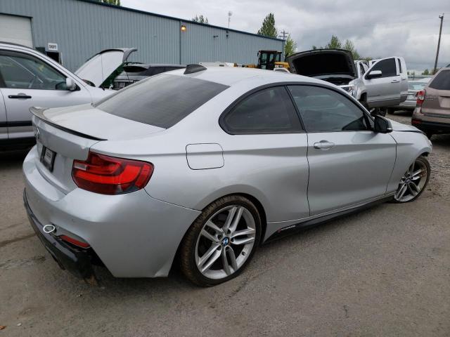 WBA1F5C56EV246453 - 2014 BMW 228 I SILVER photo 3