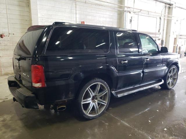 3GYFK66N34G133776 - 2004 CADILLAC ESCALADE ESV BLACK photo 3