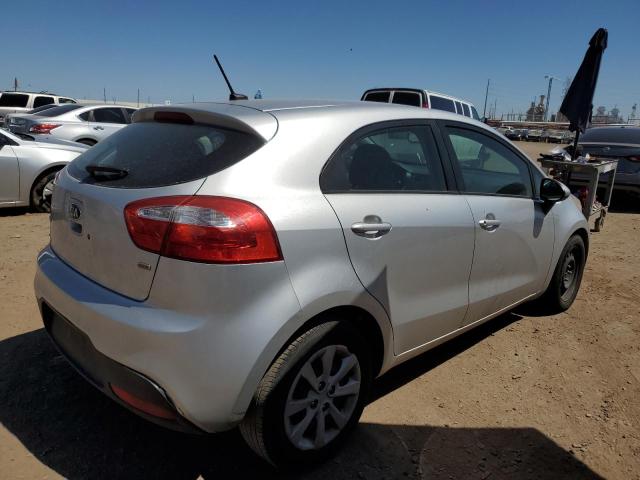 KNADM5A3XD6157658 - 2013 KIA RIO LX SILVER photo 3