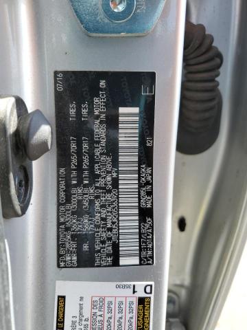 JTEBU5JR2G5363920 - 2016 TOYOTA 4RUNNER SR5/SR5 PREMIUM 银色 照片 13