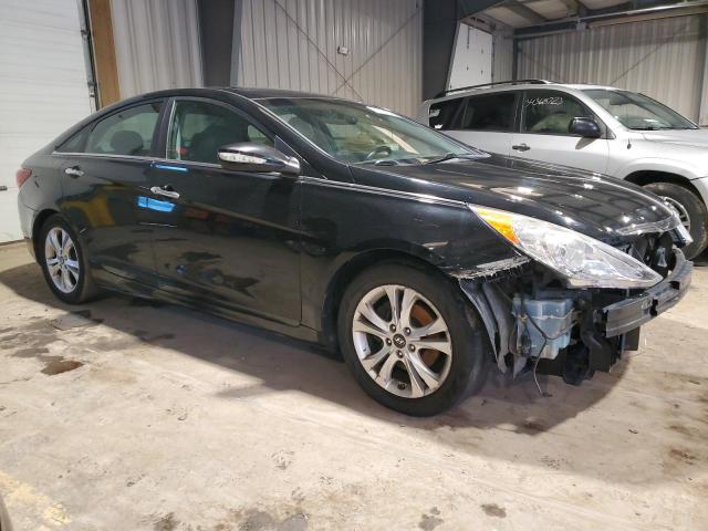 5NPEC4AC6DH613861 - 2013 HYUNDAI SONATA SE BLACK photo 4