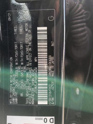 JTEMU5JR5N5985434 - 2022 TOYOTA 4RUNNER SR5/SR5 PREMIUM 黑色 照片 13