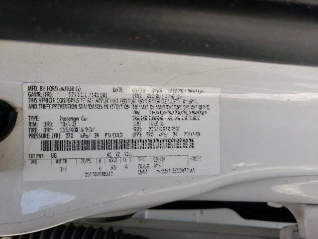 1FADP3J2XDL284021 - 2013 FORD FOCUS TITANIUM WHITE photo 13