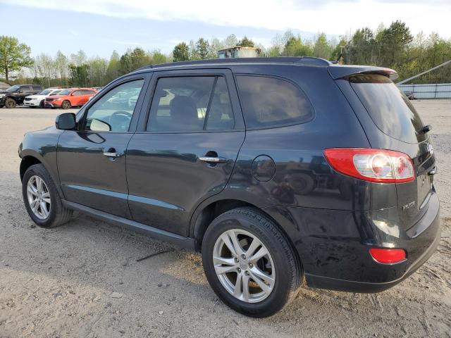 5XYZKDAG9BG053958 - 2011 HYUNDAI SANTA FE LIMITED BLUE photo 2