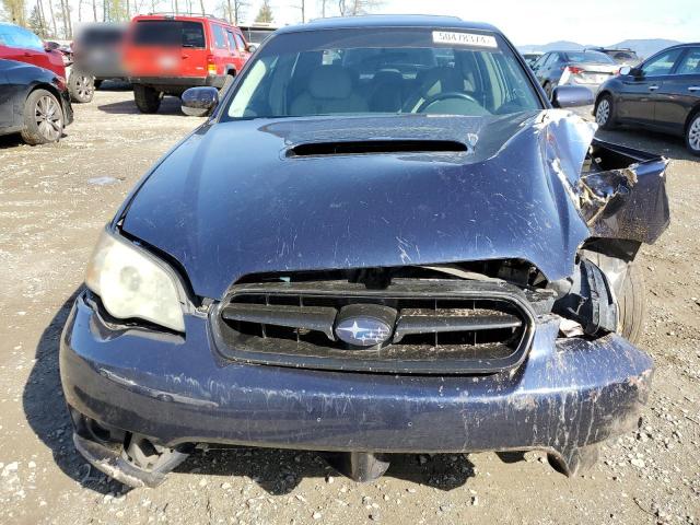 4S3BL676466203167 - 2006 SUBARU LEGACY GT LIMITED BLUE photo 5