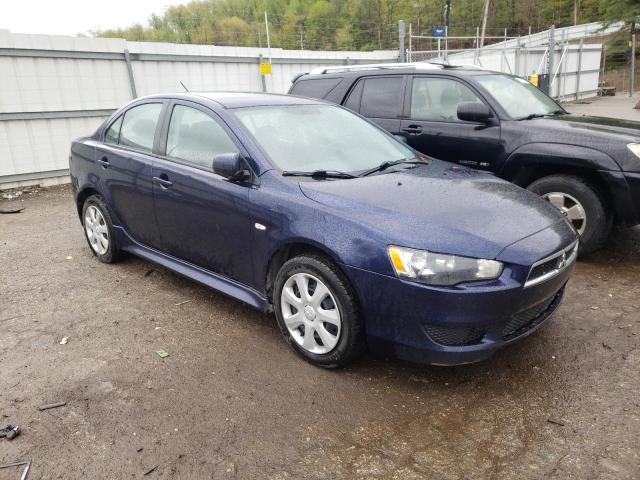 JA32U2FUXDU011586 - 2013 MITSUBISHI LANCER ES/ES SPORT BLUE photo 4