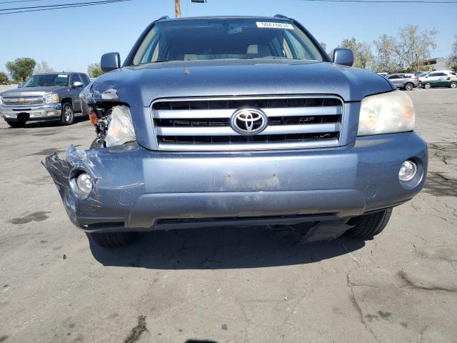 JTEDP21A940017347 - 2004 TOYOTA HIGHLANDER BASE TEAL photo 5